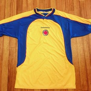 Retro Colombian National Team Jersey Size XL